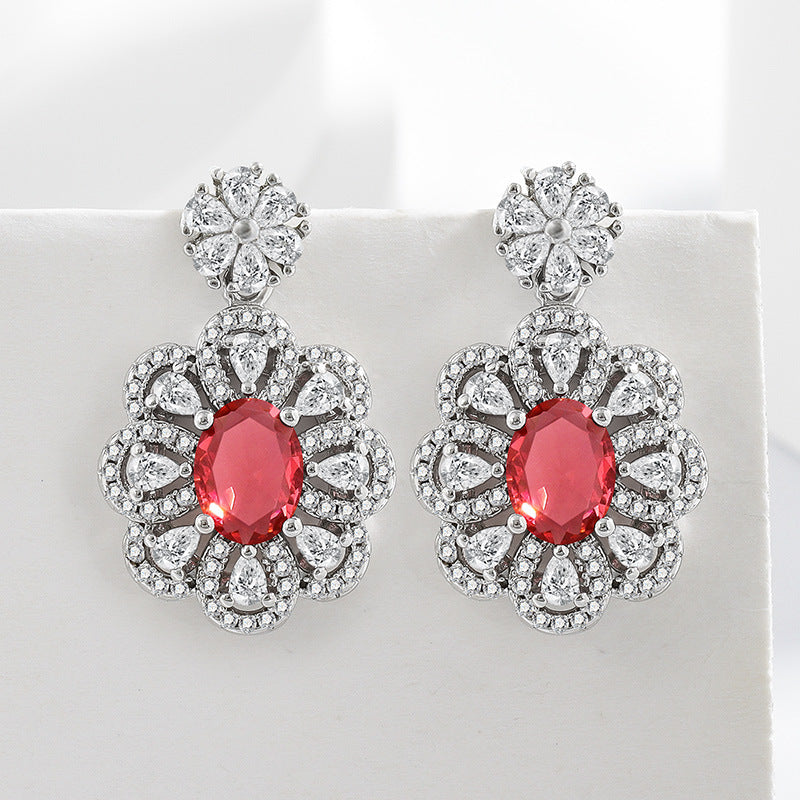 Bride Jewelry Earrings Necklace Jewelry Suit