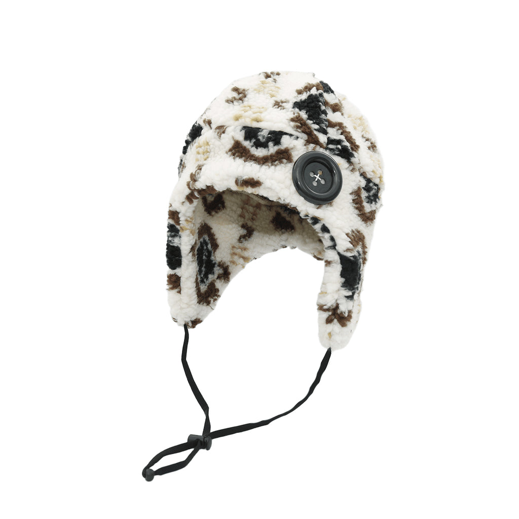 Retro Ethnic-style Totem Earflap Hat
