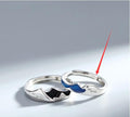 Shanmeng Eachother Sterling Silver Couple Rings