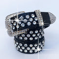 Fashionable All-match Wide Cowhide Women's Belt